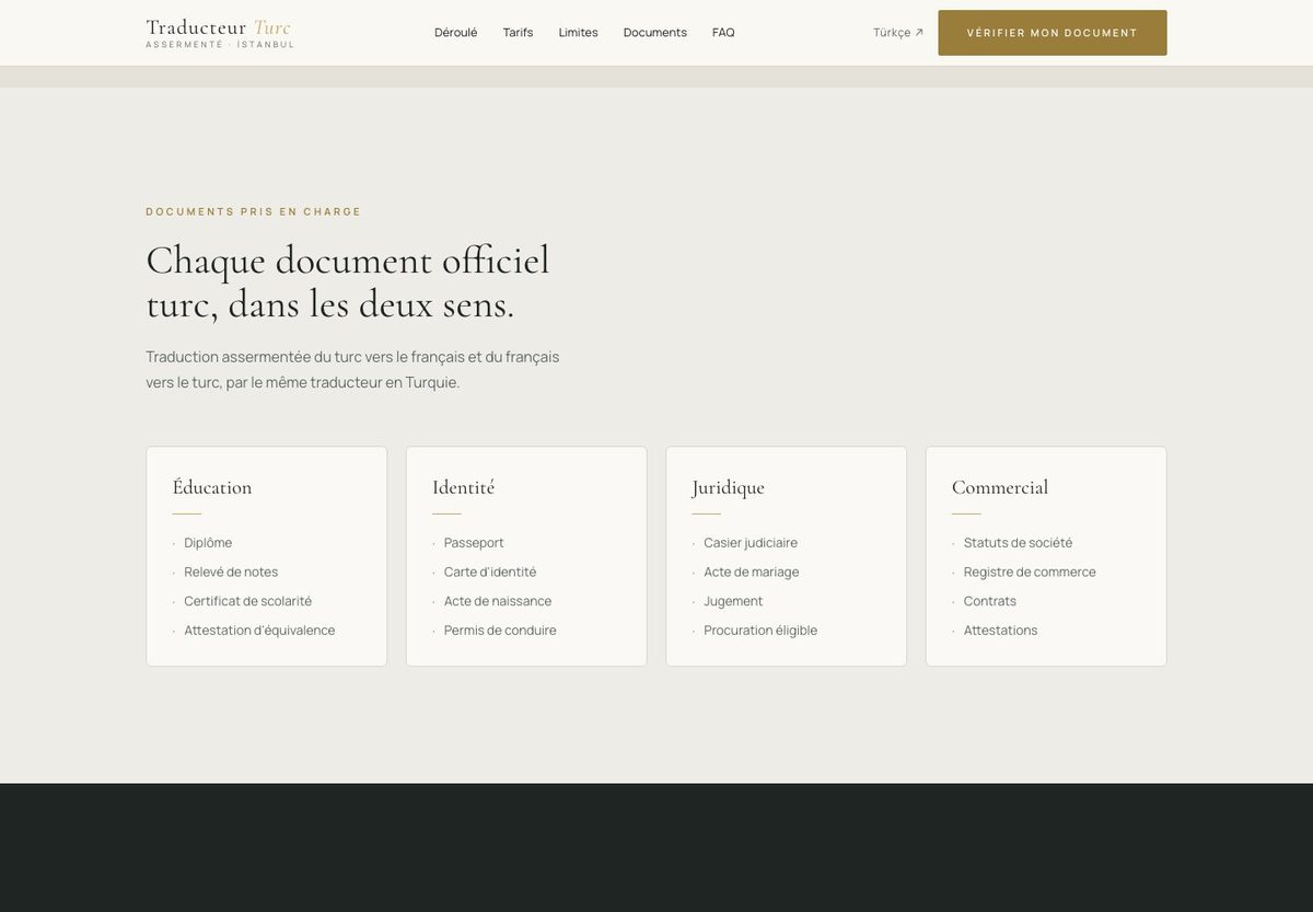 Traducteur Turc — 3